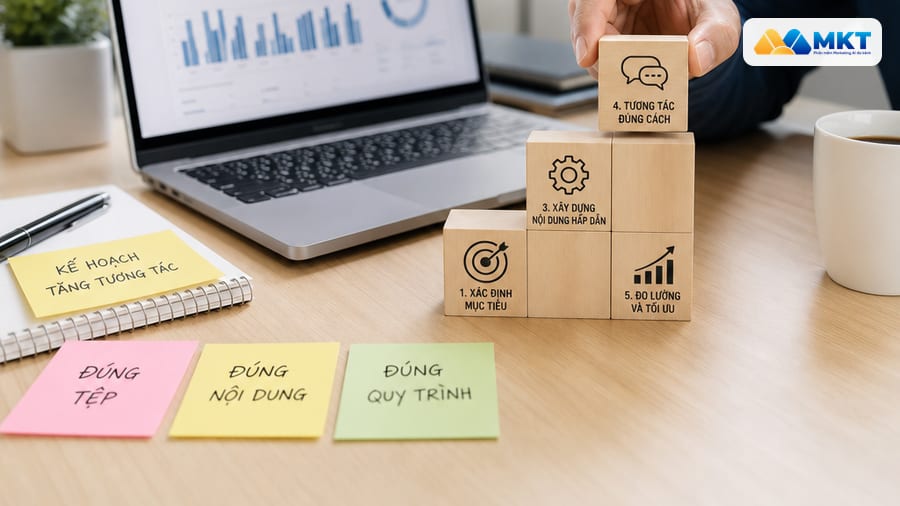 Biểu tượng mạng xã hội nhấn mạnh vai trò của đúng tệp trong tăng tương tác Minh họa các biểu tượng mạng xã hội giúp tăng tương tác với người dùng